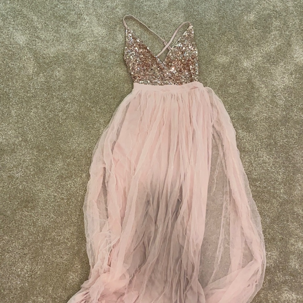 SHEIN SEQUIN MAXI DRESS